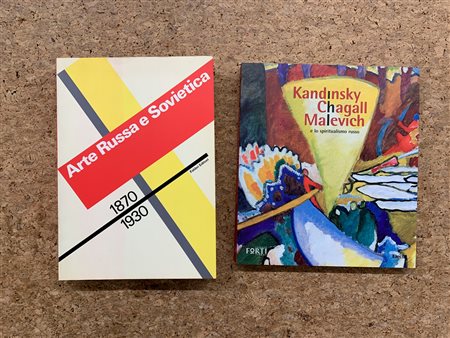 ARTE RUSSA E SOVIETICA DEL XX SECOLO - Lotto unico di 2 cataloghi