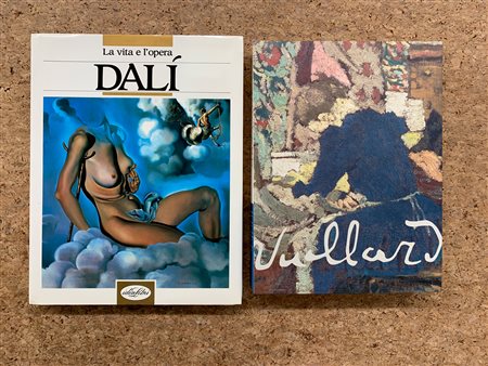 SALVADOR DALI E EDOUARD VUILLARD - Lotto unico di 2 cataloghi
