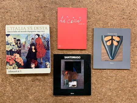 ARTE ITALIANA DEL DOPOGUERRA - Lotto unico di 4 cataloghi