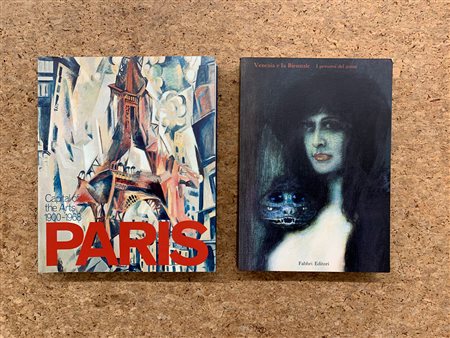 STORIA DELL'ARTE DEL XX SECOLO A VENEZIA E PARIGI - Lotto unico di 2 cataloghi