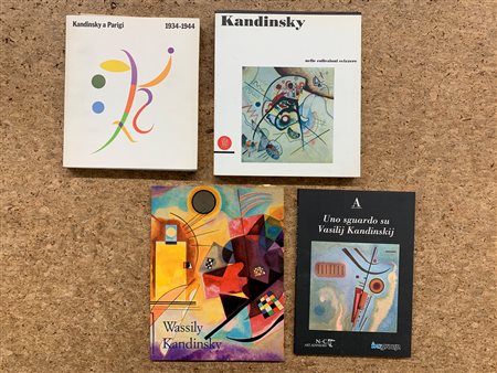 VASILY KANDINSKY - Lotto unico di 4 cataloghi