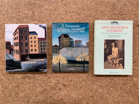 IL NOVECENTO A MILANO E TORINO - Lotto unico di 3 cataloghi