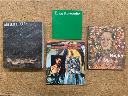 KIEFER, DE KERMADEC E STEDELIJK MUSEUM - Lotto unico di 4 cataloghi: