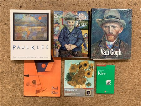 PAUL KLEE E VINCENT VAN GOGH - Lotto unico di 6 cataloghi