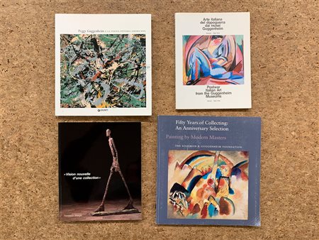 COLLEZIONE PEGGY GUGGENHEIM E FONDAZIONE MAEGHT - Lotto unico di 4 cataloghi