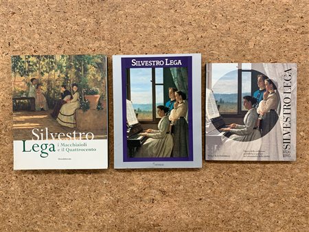 SILVESTRO LEGA - Lotto unico di 3 cataloghi