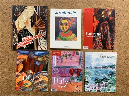ARTE RUSSI E RAOUL DUFY - Lotto unico di 6 cataloghi
