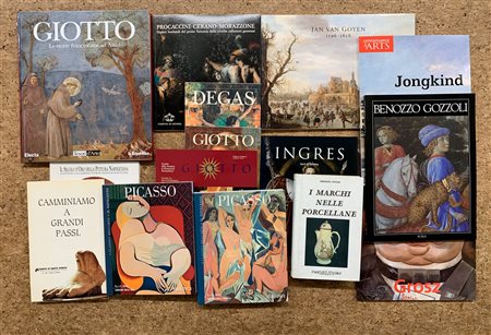 PROTAGONISTI DELLA STORIA DELL'ARTE - Lotto unico di cataloghi