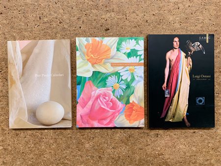 ARTE ITALIANA DEL DOPOGUERRA (CALZOLARI, ONTANI E MONTESANO) - Lotto unico di 3 cataloghi