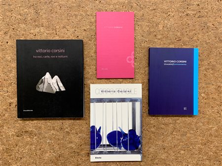 VITTORIO CORSINI - Lotto unico di 4 cataloghi