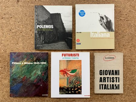 COLLETTIVE DI ARTE ITALIANA DEL XX SECOLO - Lotto unico di 5 cataloghi