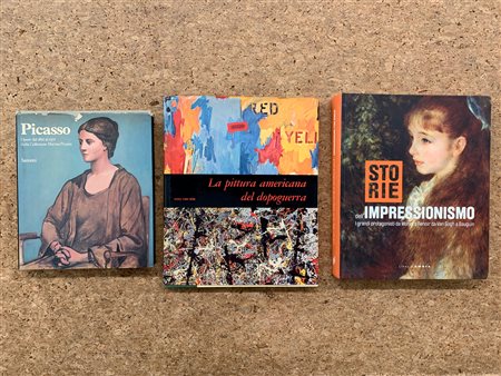 IMPRESSIONISMO, PICASSO E PITTURA AMERICANA DEL DOPOGUERRA - Lotto unico di 3 cataloghi