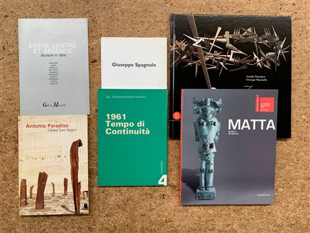 SCULTURA DEL DOPOGUERRA - Lotto unico di 6 cataloghi