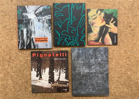 LUCA PIGNATELLI E GIOVANNI FRANGI - Lotto unico di 5 cataloghi