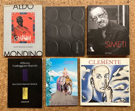 ARTE ITALIANA DEL DOPOGUERRA - Lotto unico di 6 cataloghi