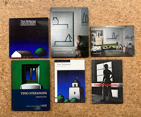 TINO STEFANONI - Lotto unico di 7 cataloghi