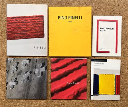 PINO PINELLI - Lotto unico di 6 cataloghi