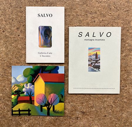 SALVO  - Lotto unico di 3 cataloghi