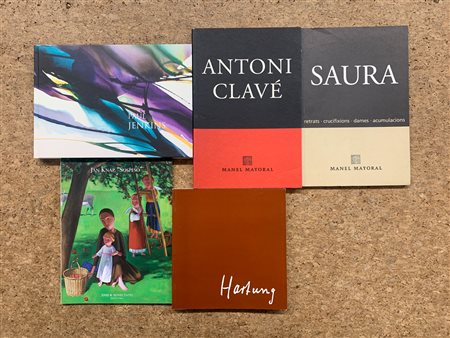 ARTISTI INTERNAZIONALI DEL DOPOGUERRA - Lotto unico di 5 cataloghi