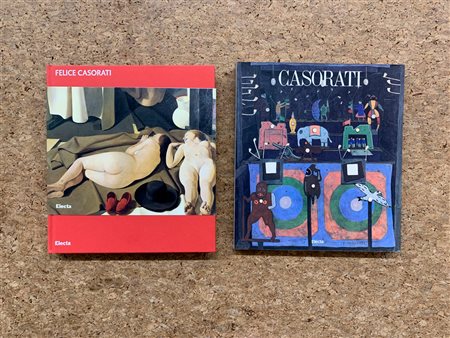 FELICE CASORATI - Lotto unico di 2 cataloghi
