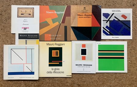 MAURO REGGIANI - Lotto unico di 9 cataloghi