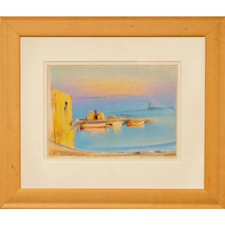 FRANCO POLIZZI, Pastello su carta