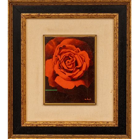 MARIO BARDI, Olio su tela