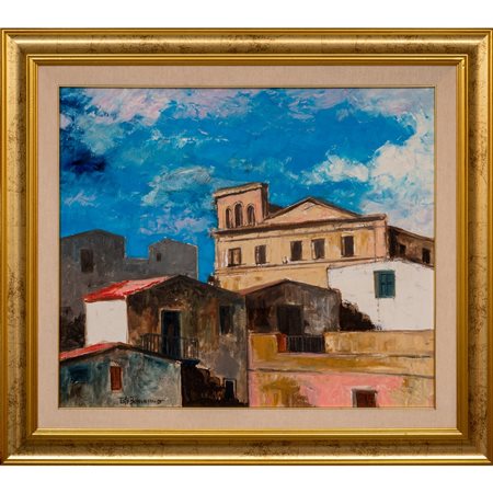 TOTÒ BONANNO, Olio su tela