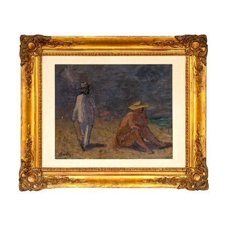 AMERIGO BARTOLI, Olio su tela