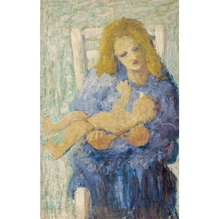 FRANZ ORLANDO, Olio su tavola