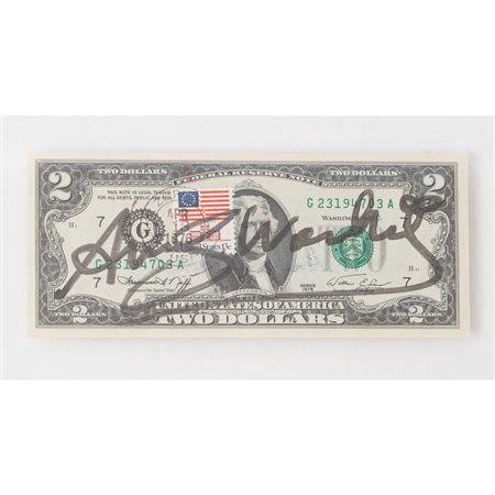 ANDY WARHOL, 2 Dollar