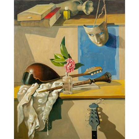 SARO TRICOMI, Olio su tela