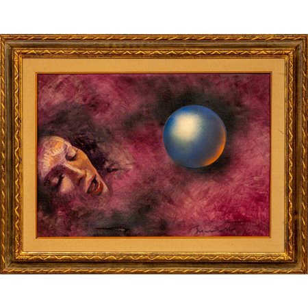 SILVIO BENEDETTO, Olio su tela