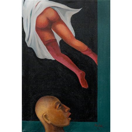 ELIO PELOSI, Inquietudine, Olio su tela