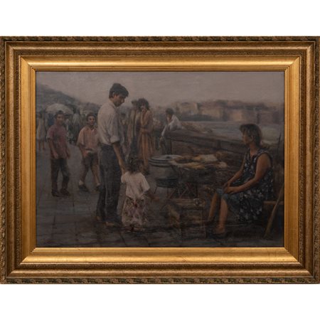 TONINO MANNA, Olio su tela