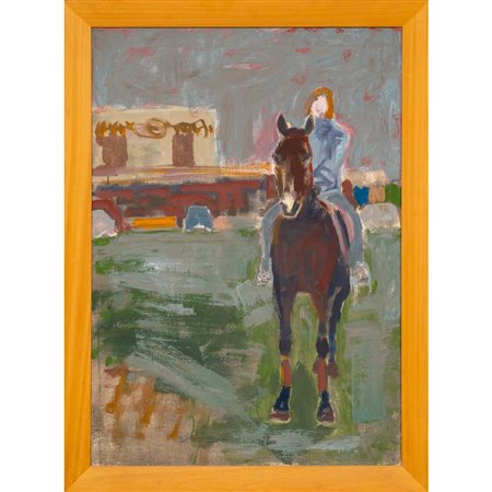 GIOVANNI FABBRI, Olio su tela