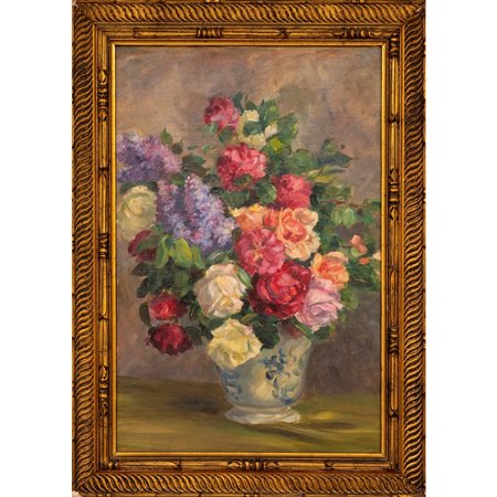 PITTORE DEI PRIMI DEL '900, Olio su tela