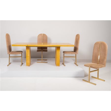 FRATELLI TURRI, Tavolo e quattro sedie