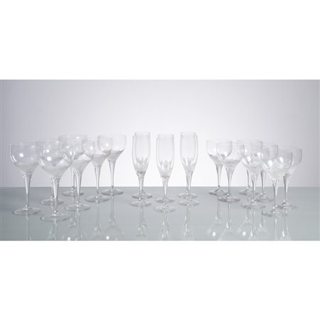 BJORN WIINBLAD, Servizio di calici modello “Lotus”