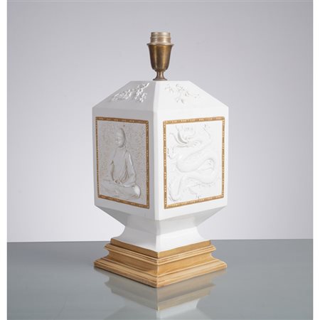 PRODUZIONE ITALIANA 1980 ca. Lampada da tavolo