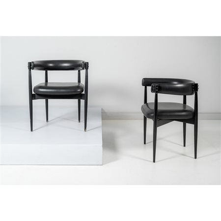 PRODUZIONE ITALIANA 1960 ca. Coppia di poltrone