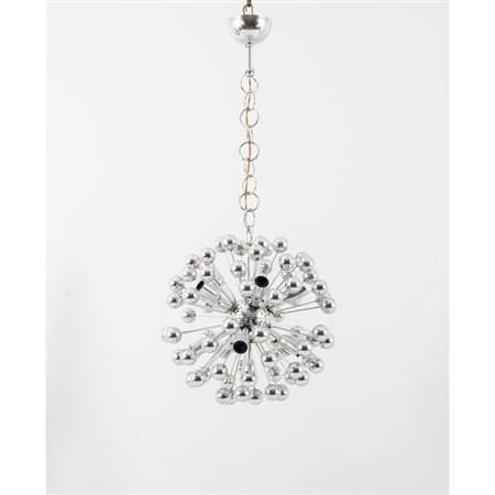 PRODUZIONE ITALIANA 1970 ca. Lampada a sospensione