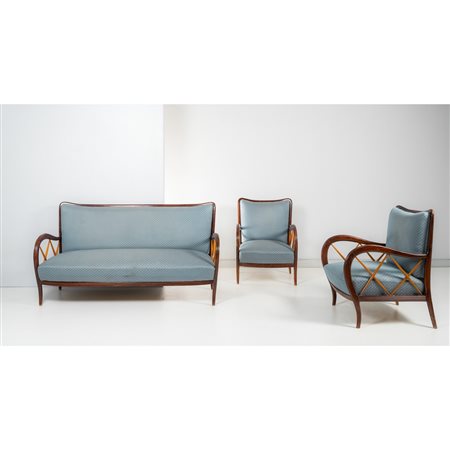 PAOLO BUFFA (Attr.le), Divano e due poltrone