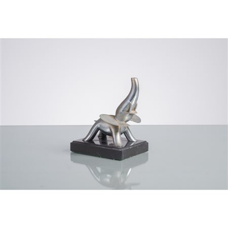 PRODUZIONE ITALIANA 1937 ca. Scultura in metallo