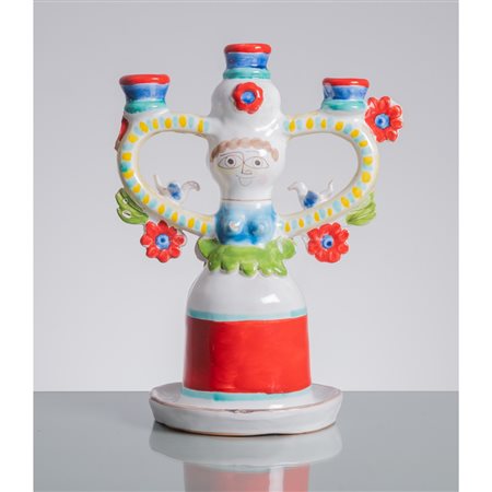 CERAMICA DE SIMONE, Candelabro