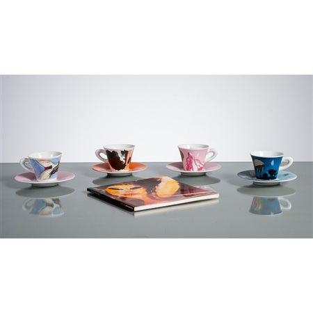 ETTORE SOTTSASS JR, Quattro tazze