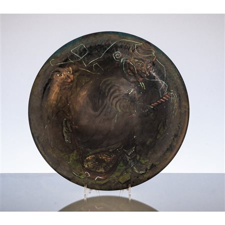 BRUNO BARATTI, Piatto, circolare