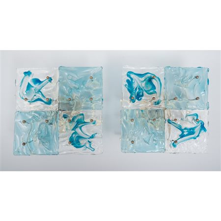 TONI ZUCCHERI, Coppia di Lampade da parete