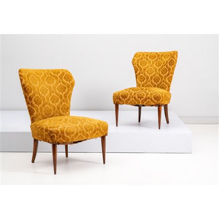 PRODUZIONE ITALIANA 1950 ca. Coppia di poltrone