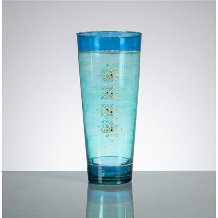 LOREN ZINA, Vaso conico in vetro